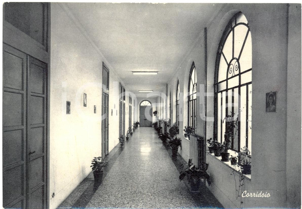 Cartolina originale da collezione 1950 BOSCOMARENGO AL Corridoio Villaggio dei Fanciulli REGINA PACIS FG NV 1