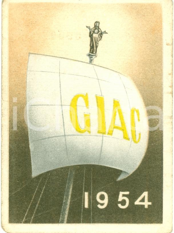 Oggetto da collezione cartaceo 1954 CASSANO SPINOLA AL Giuseppe ZUCCARINO GioventÃ¹ Azione Cattolica GIAC 1