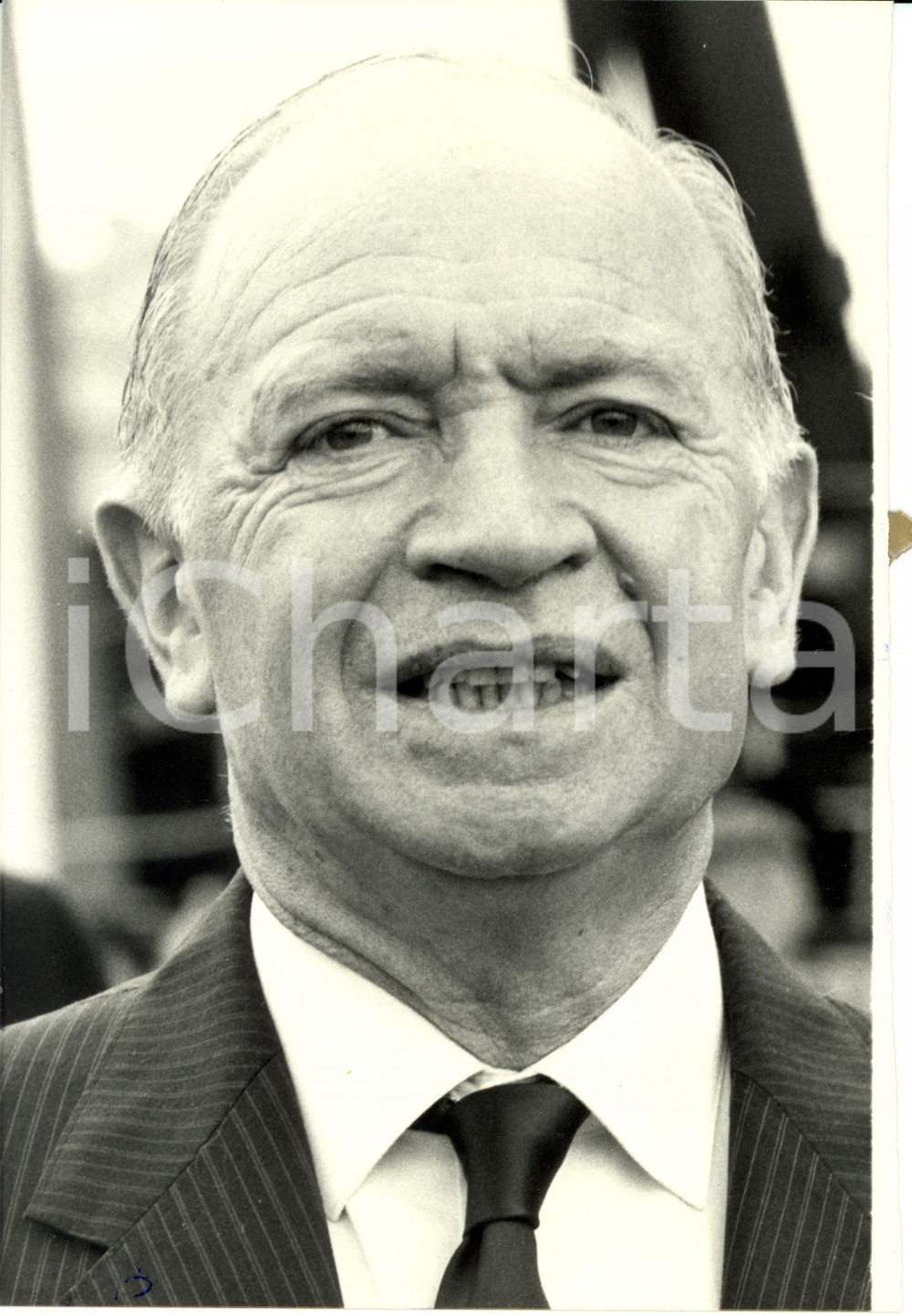 Fotografia d epoca originale 1988 PARIS Marceau LONG presidente Commissione Riforma cittadinanza francese 1