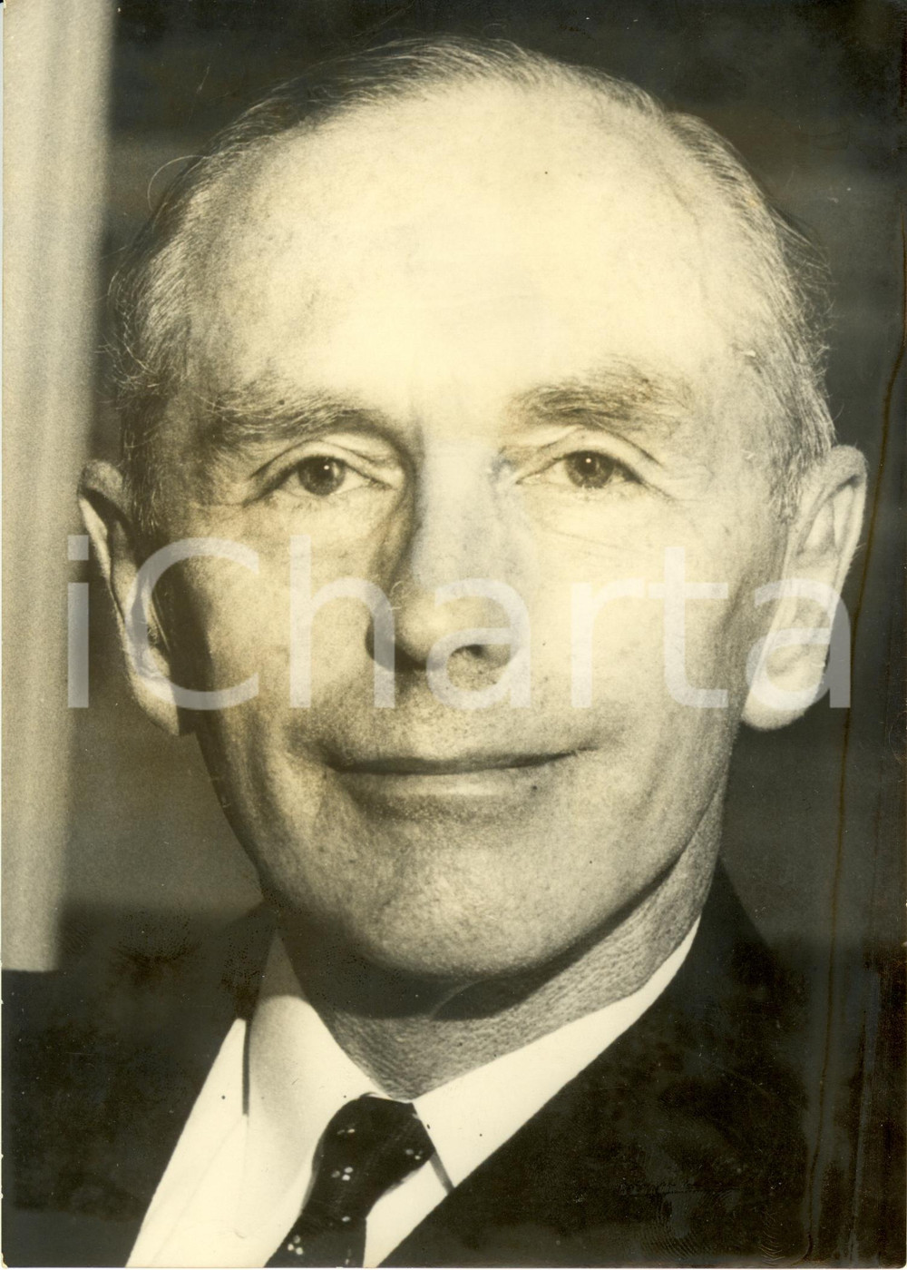 Fotografia d epoca originale 1971 LONDON Alexander Frederick DOUGLASHOME ministro Affari Esteri inglese Foto 1