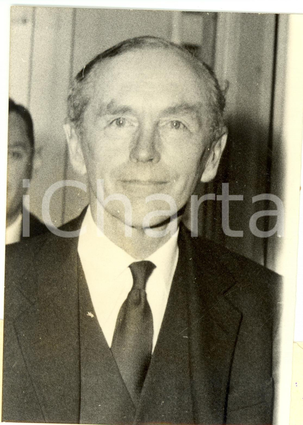 Fotografia d epoca originale 1963 BRUXELLES Alexander Frederick DOUGLASHOME Segretario di Stato Fotografia 1