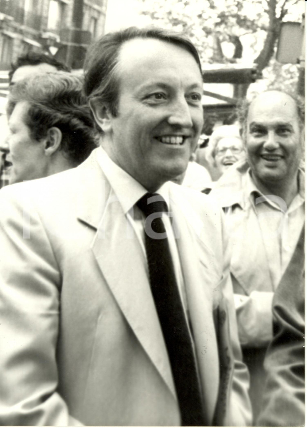Fotografia d epoca originale 1982 PARIS Georges SARRE candidato sindaco del PARTITO SOCIALISTA Foto 1