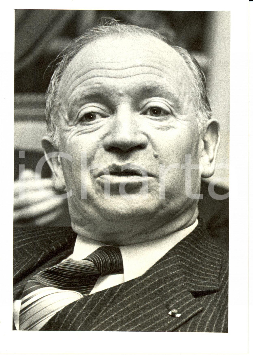 Fotografia d epoca originale 1985 ca PARIS Marceau LONG Ritratto in primo piano Fotografia 10 x 14 cm 1