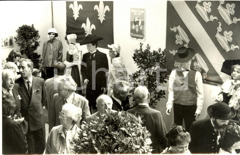 Fotografia d epoca originale 1984 BASILEA CH Esposizione costumi tradizionali a Fiera cittadina Fotografia 1