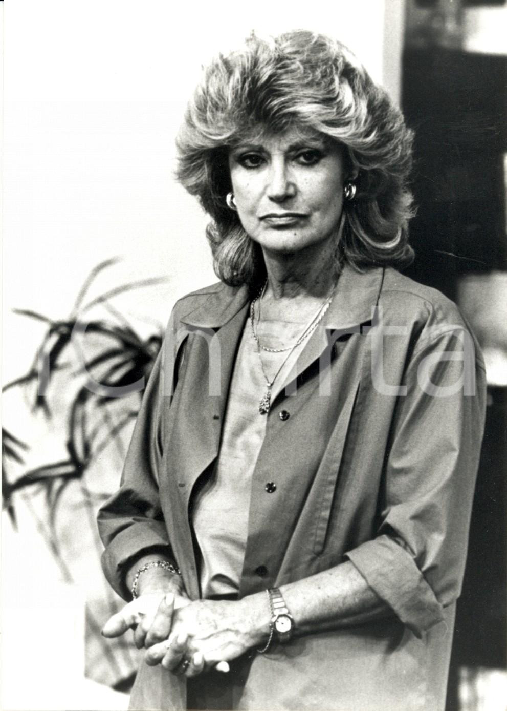 Fotografia d epoca originale 1994 SVIZZERA Ritratto Rosy VARTE interprete della commedia  NINA  Foto 1