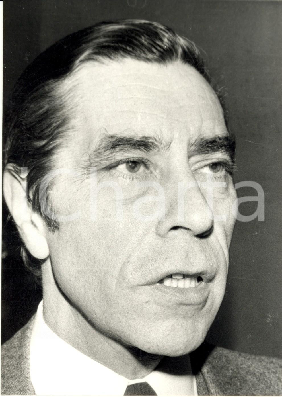 Fotografia d epoca originale 1979 PARIS F Yves GUENA si dimette da consigliere politico RPR 1