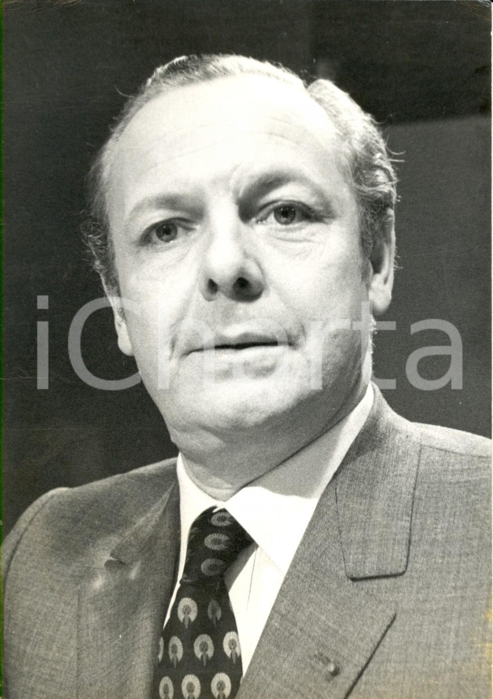 Fotografia d epoca originale 1973 PARIS F Alain GRIOTTERAY Deputato repubblicano ritratto Fotografia 1