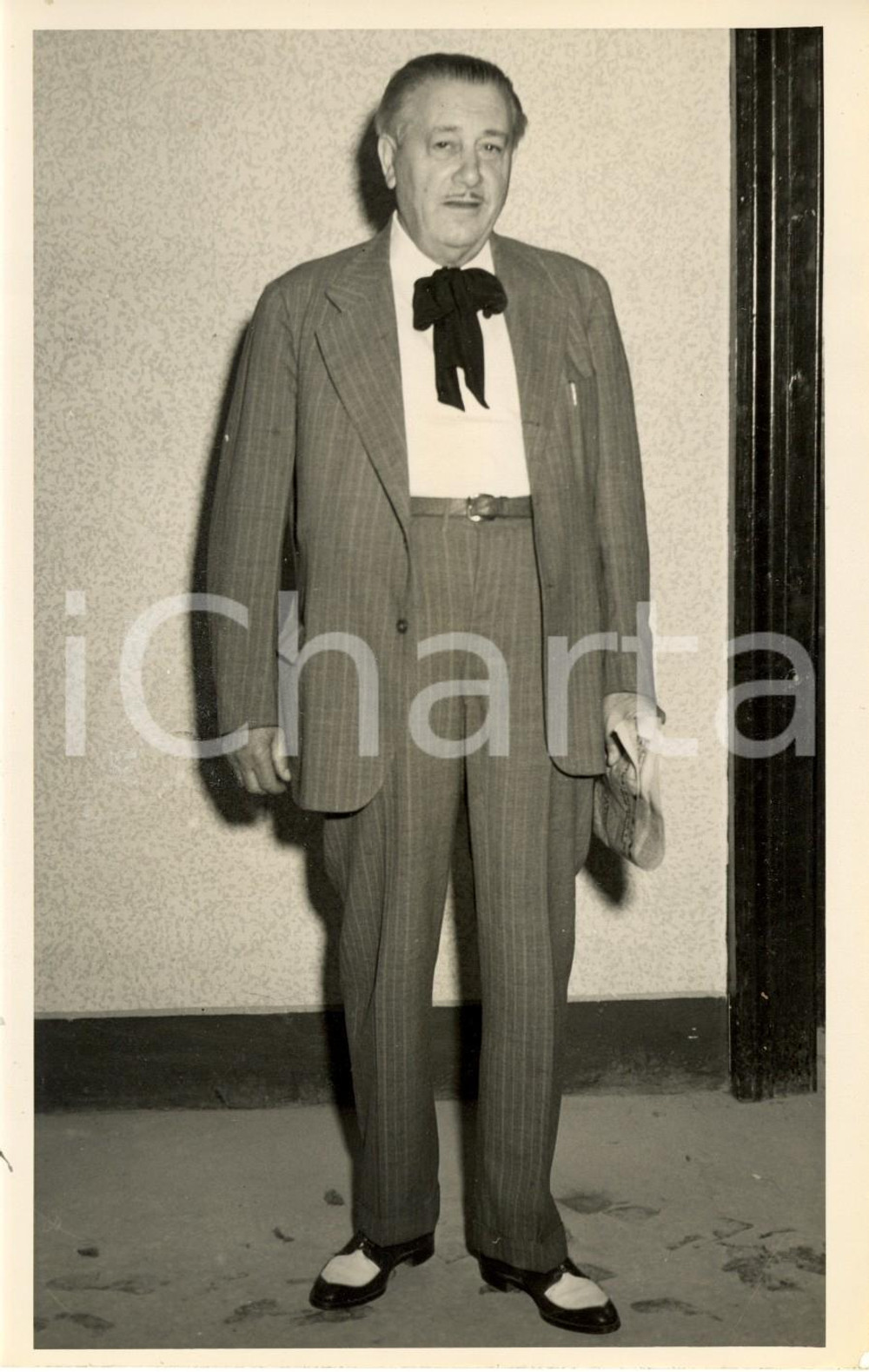 Fotografia d epoca originale 1950 ca USA Ritratto di Luigi ANTONINI dirigente sindacale dell ILGWU Foto 1