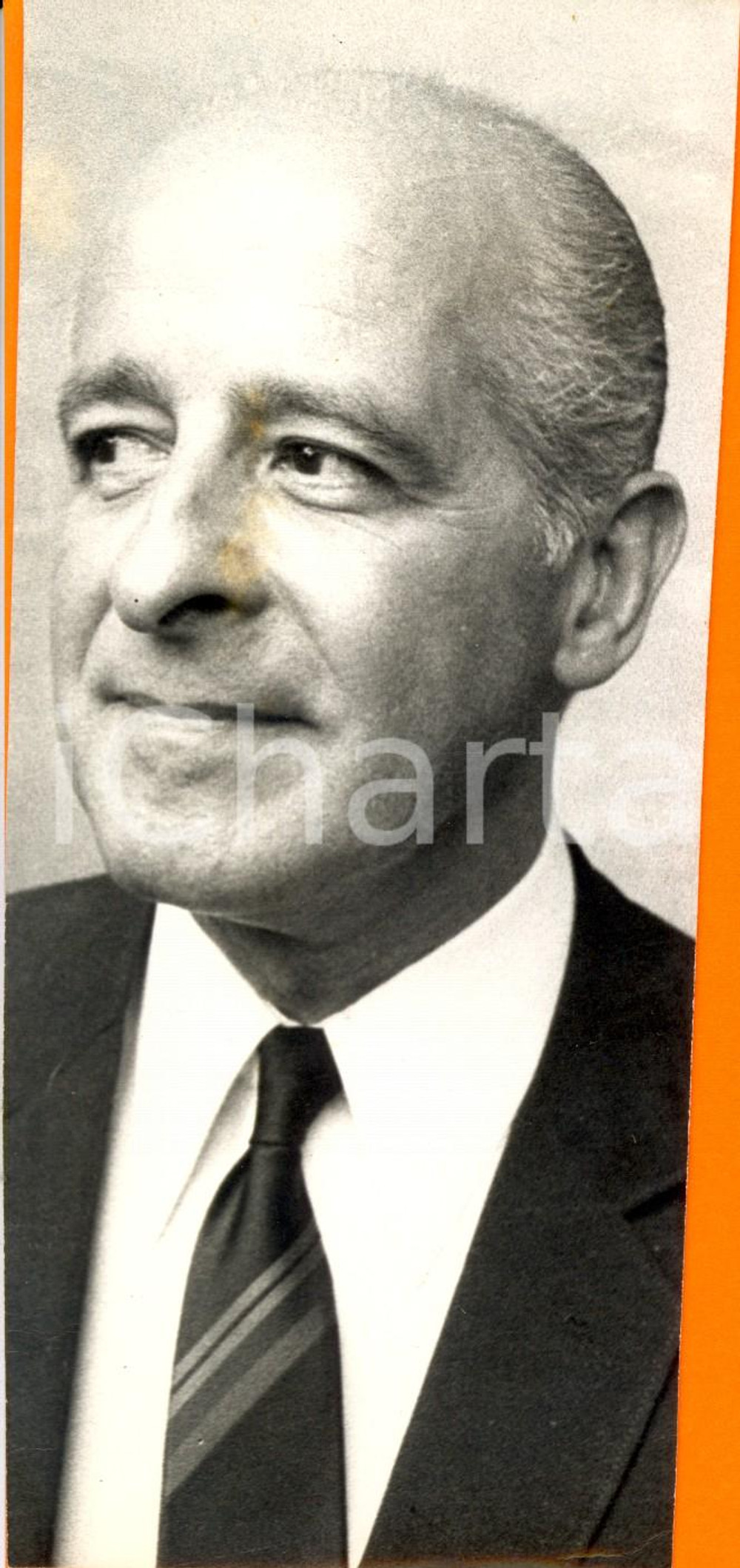 Fotografia d epoca originale 1970 ca PARIS F Ritratto di AndrÃ© RIVESHENRYS Fotografia 1