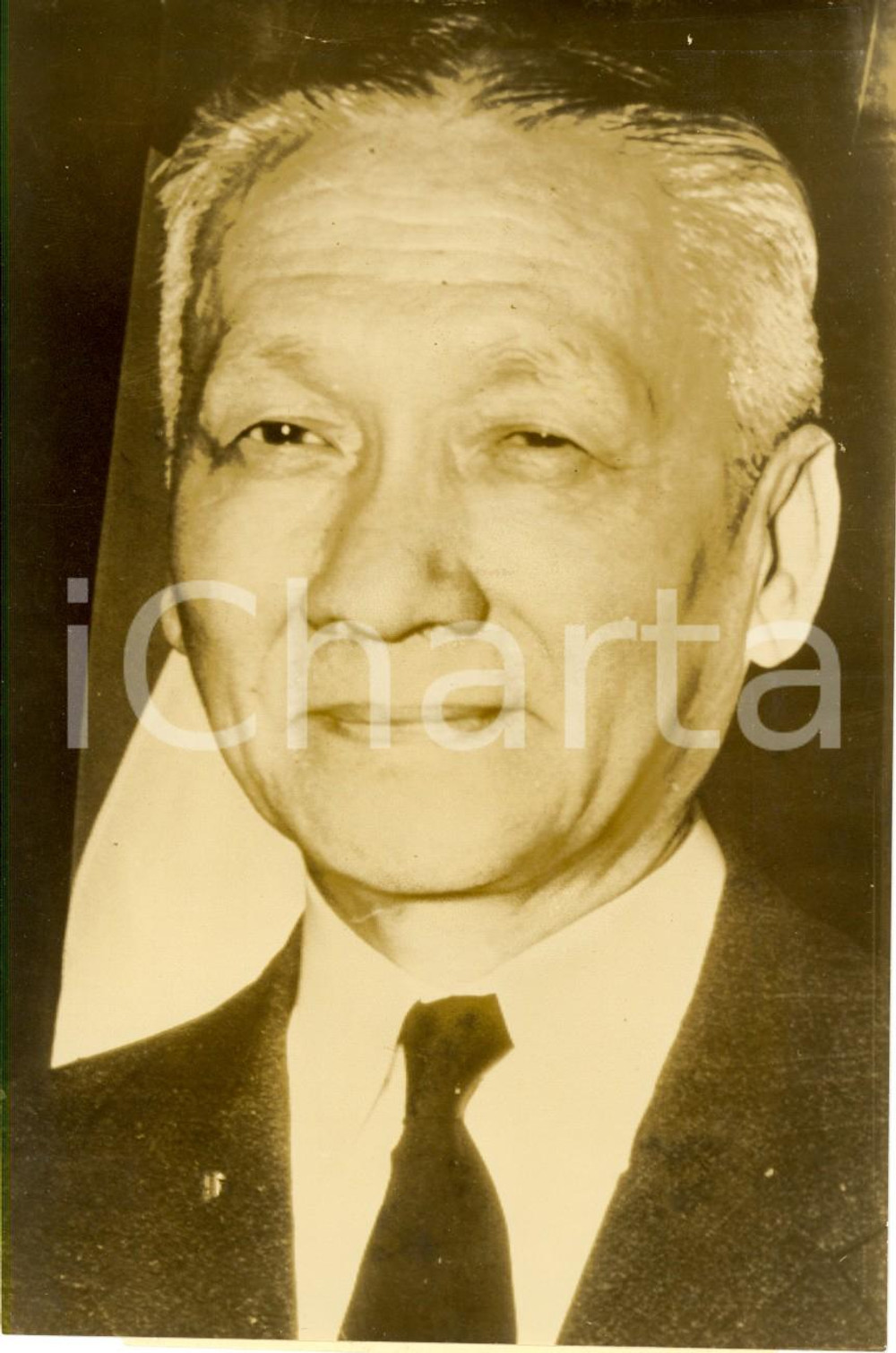 Fotografia d epoca originale 1944 FILIPPINE Sergio OSMENA nuovo presidente della Repubblica Foto 1