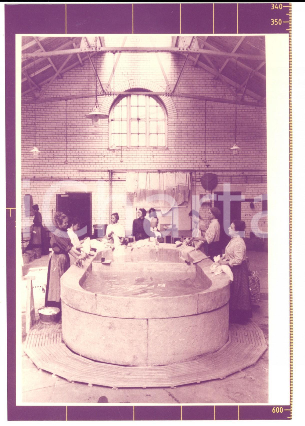 Fotografia d epoca originale 1989 1920 ca STRASBOURG France OpÃ©ra National du RHIN  Le lavoir Foto 1