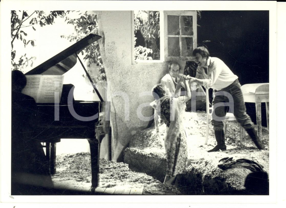 Fotografia d epoca originale 1983 COLMAR Atélier lyrique du RHIN Pour l absente, ces carnets d un disparu 1