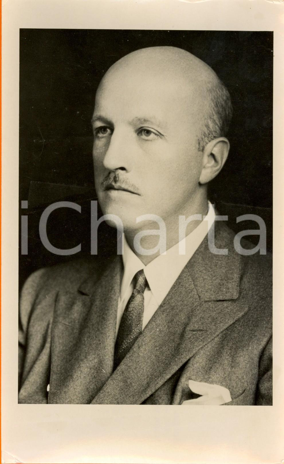 Fotografia d epoca originale 1949 USA Chauncey PARKER assistant US High Commissioner in GERMANY Portrait 1