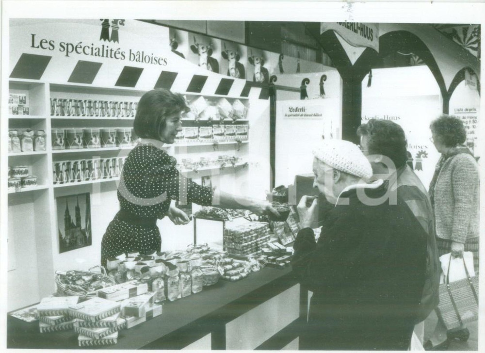 Fotografia d epoca originale 1989 MULHOUSE F SpecialitÃ  di BASILEA alle JournÃ©es d Octobre Fotografia 1