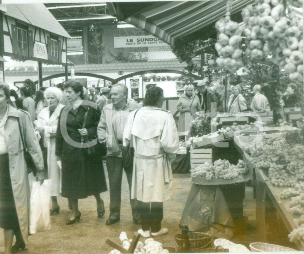 Fotografia d epoca originale 1988 MULHOUSE F Mercatini dell uva alle JournÃ©es d Octobre Fotografia 1