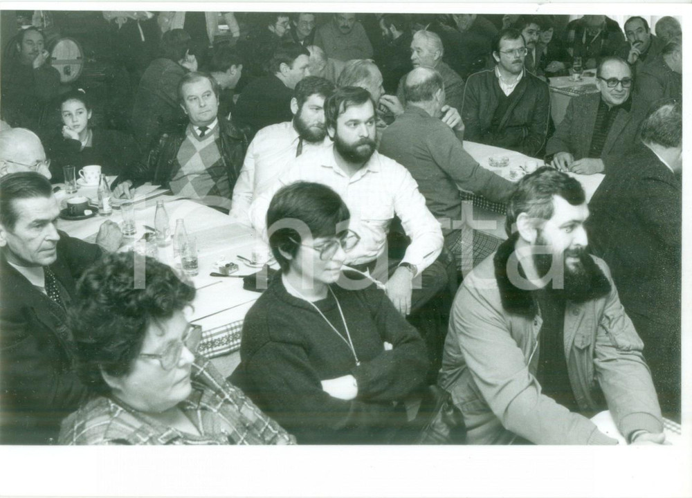 Fotografia d epoca originale 1988 COLMAR FRANCE Assegnazione dei premi per la caccia Fotografia 1