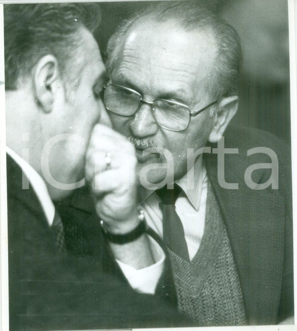Fotografia d epoca originale 1988 COLMAR FRANCE Assegnazione dei premi per la caccia Foto 1