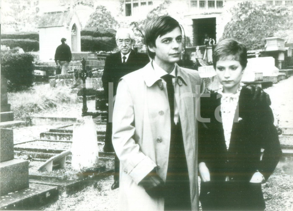Fotografia d epoca originale 1982 CINEMA Isabelle HUPPERT Jacques SPIESSER in La Truite Fotografia di scena 1