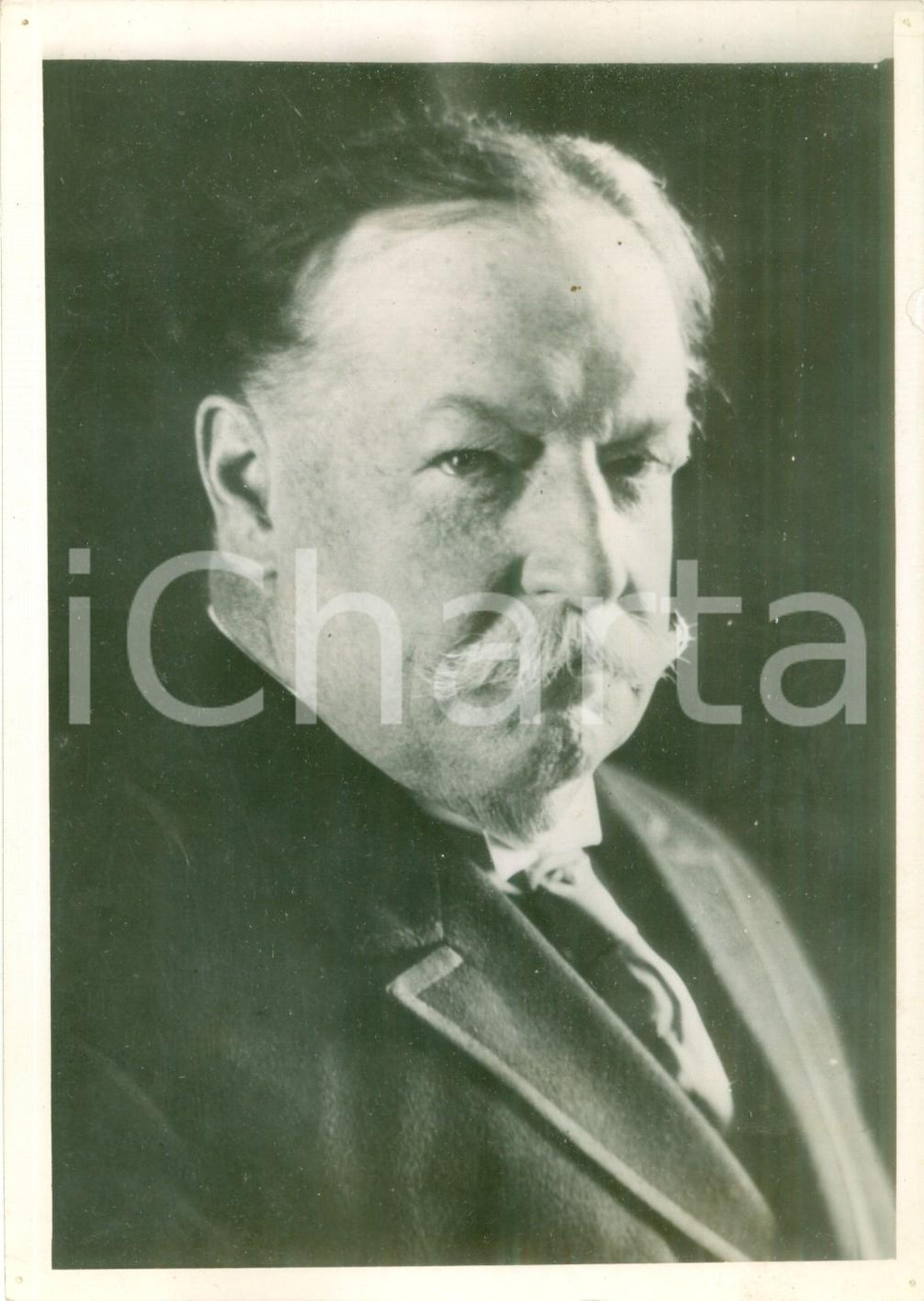 Fotografia d epoca originale 1921 USA William Howard TAFT nominato Chief Justice of the United States Foto 1