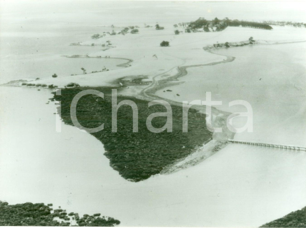 Fotografia d epoca originale 1977 AUSTRALIA Panorama della CHURCHILL ISLAND Vera fotografia 1