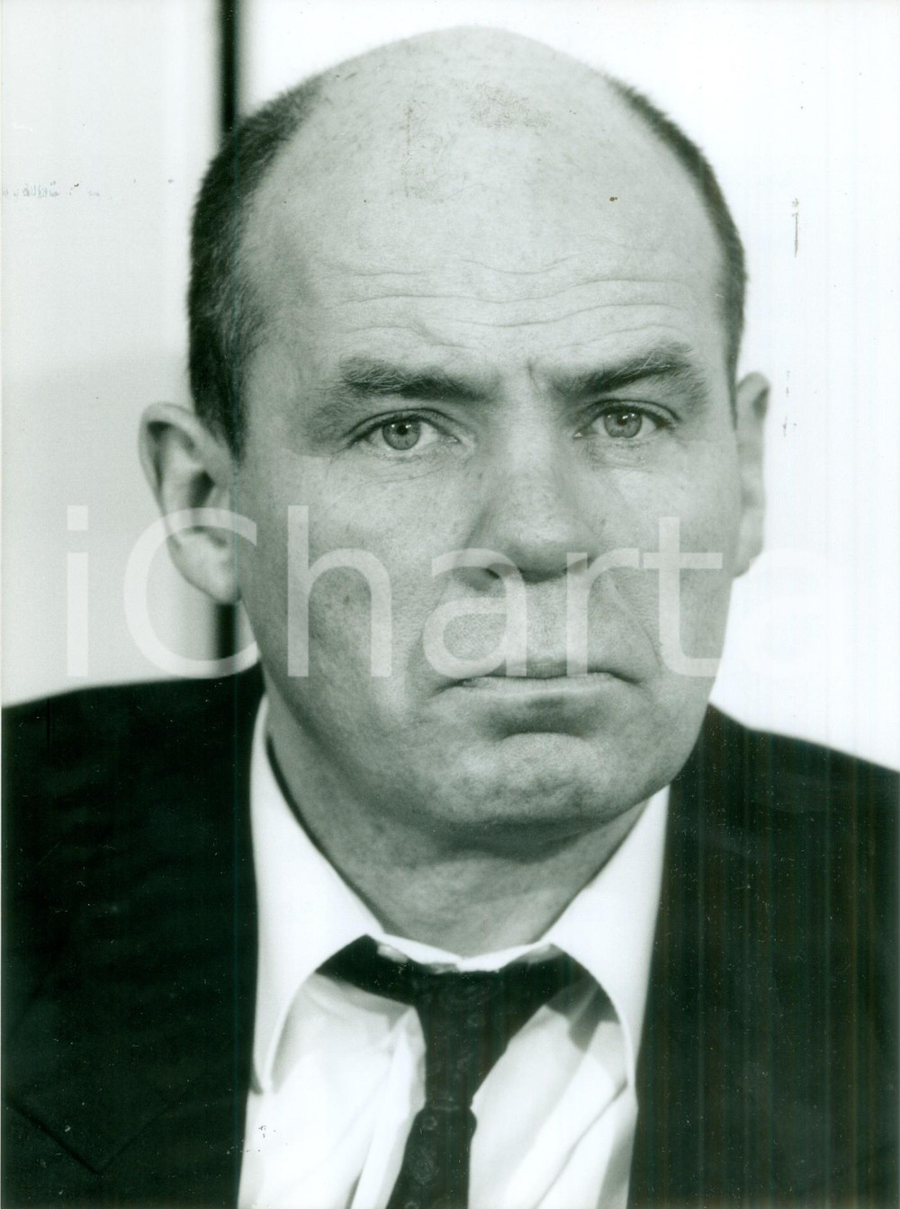 Fotografia d epoca originale 1990 ca BONN GERMANIA Heinz EGGERT Ministro degli Interni del SACHSEN Foto 1