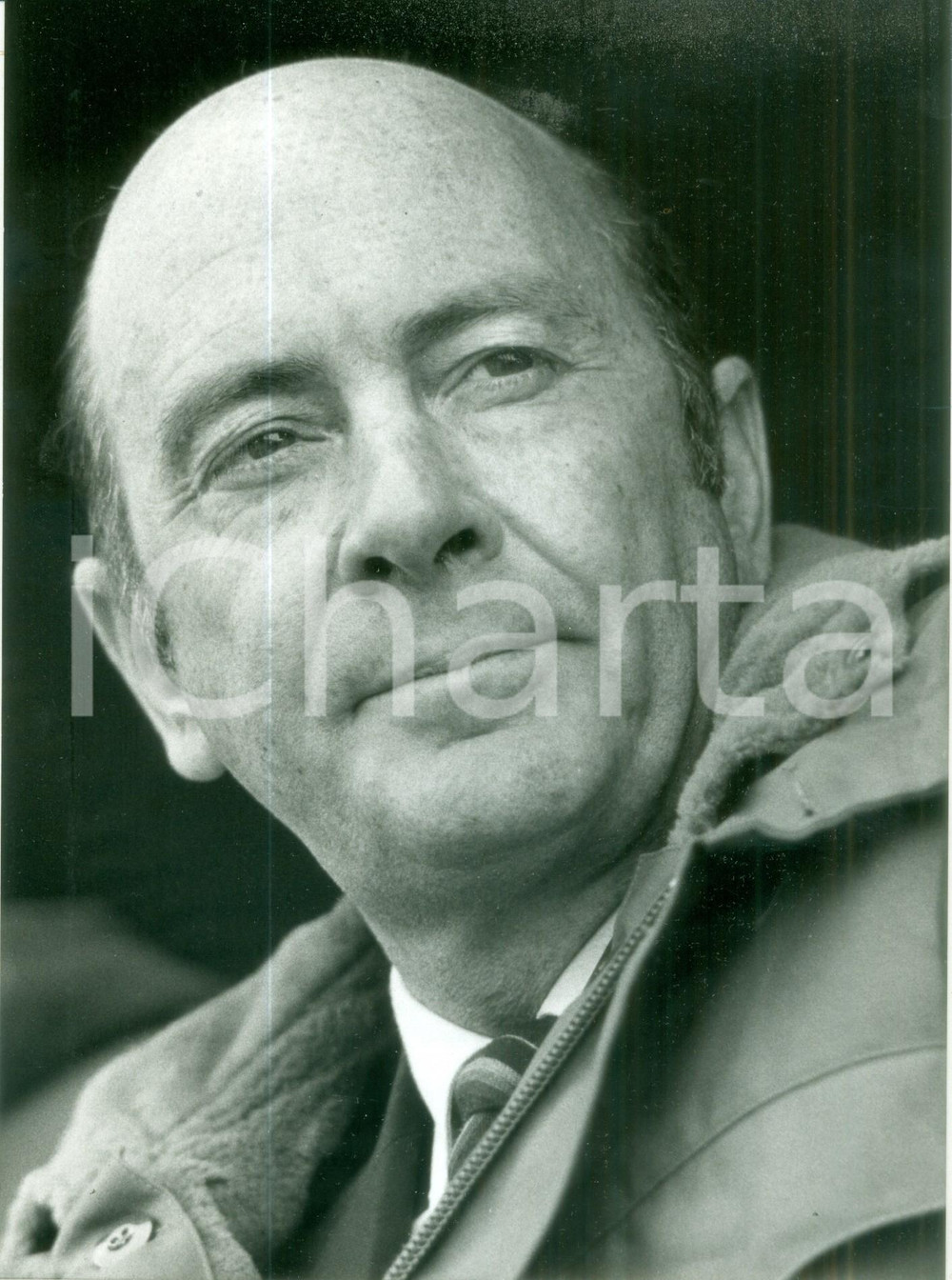 Fotografia d epoca originale 1990 ca BONN DE Ministro Manfred WORNER Ritratto Fotografia 1