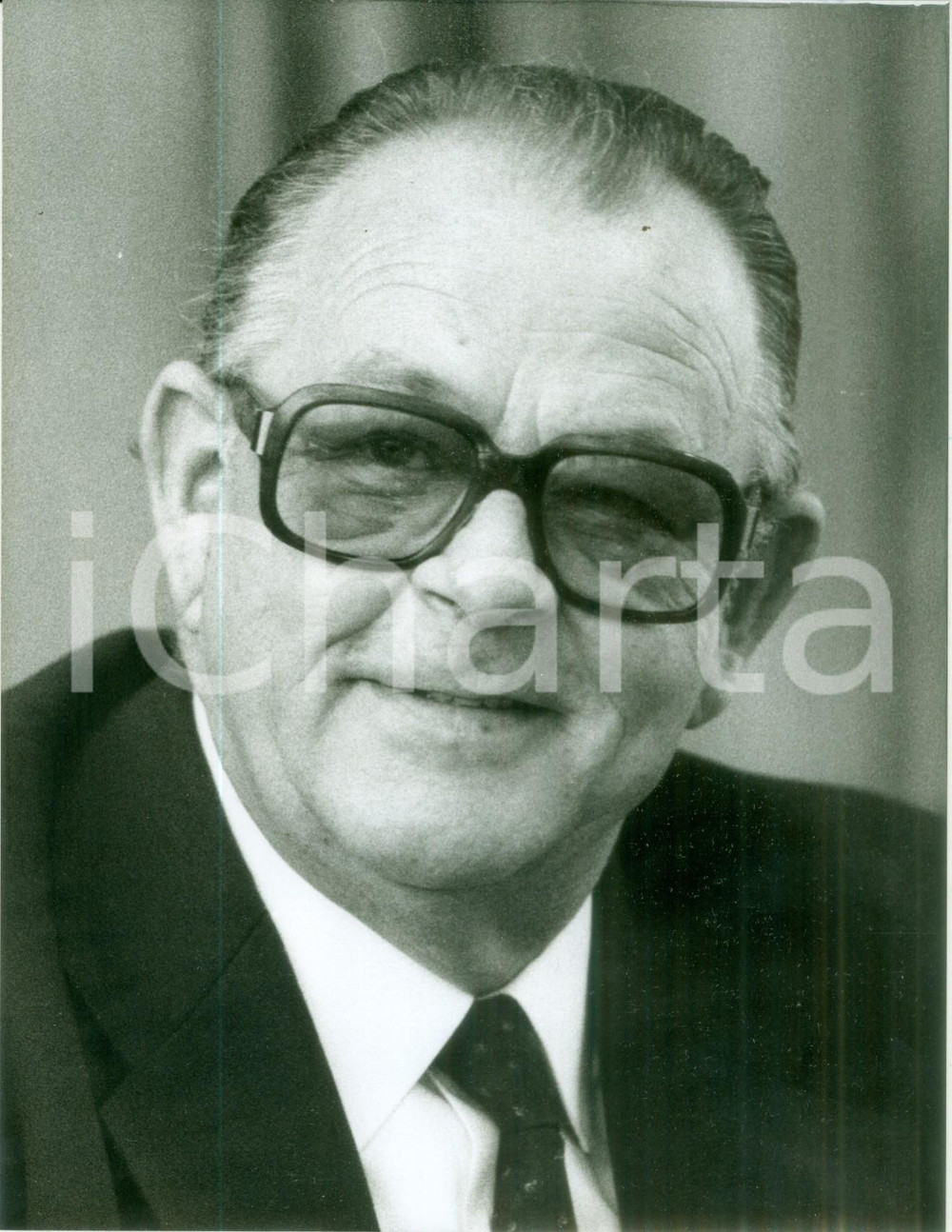Fotografia d epoca originale 1983 BONN Politico HansJürgen WISCHNEWSKI  Ritratto 1 1