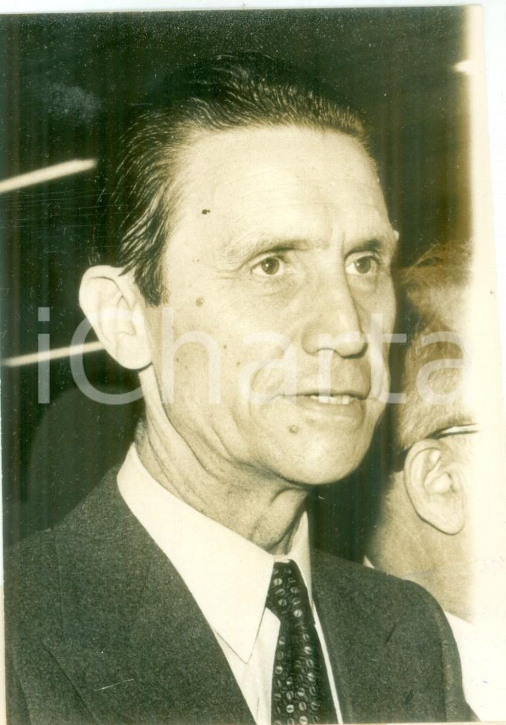 Fotografia d epoca originale 1974 PARIS FRANCE Jean ROYER sindaco di TOURS Fotografia 1