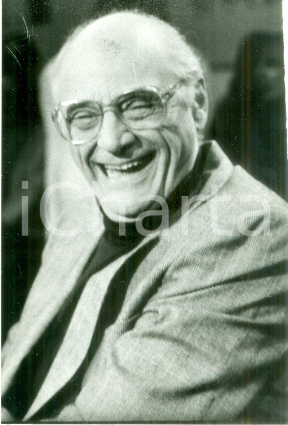 Fotografia d epoca originale 1988 PARIS Arthur MILLER presenta il suo ultimo libro a APOSTROPHES Fotografia 1
