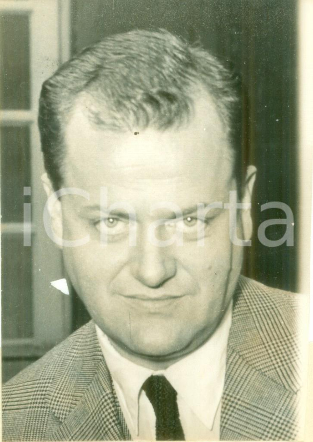 Fotografia d epoca originale 1962 PARIS FRANCE Olivier GUICHARD Directeur adjoint cabinet POMPIDOU Foto 1