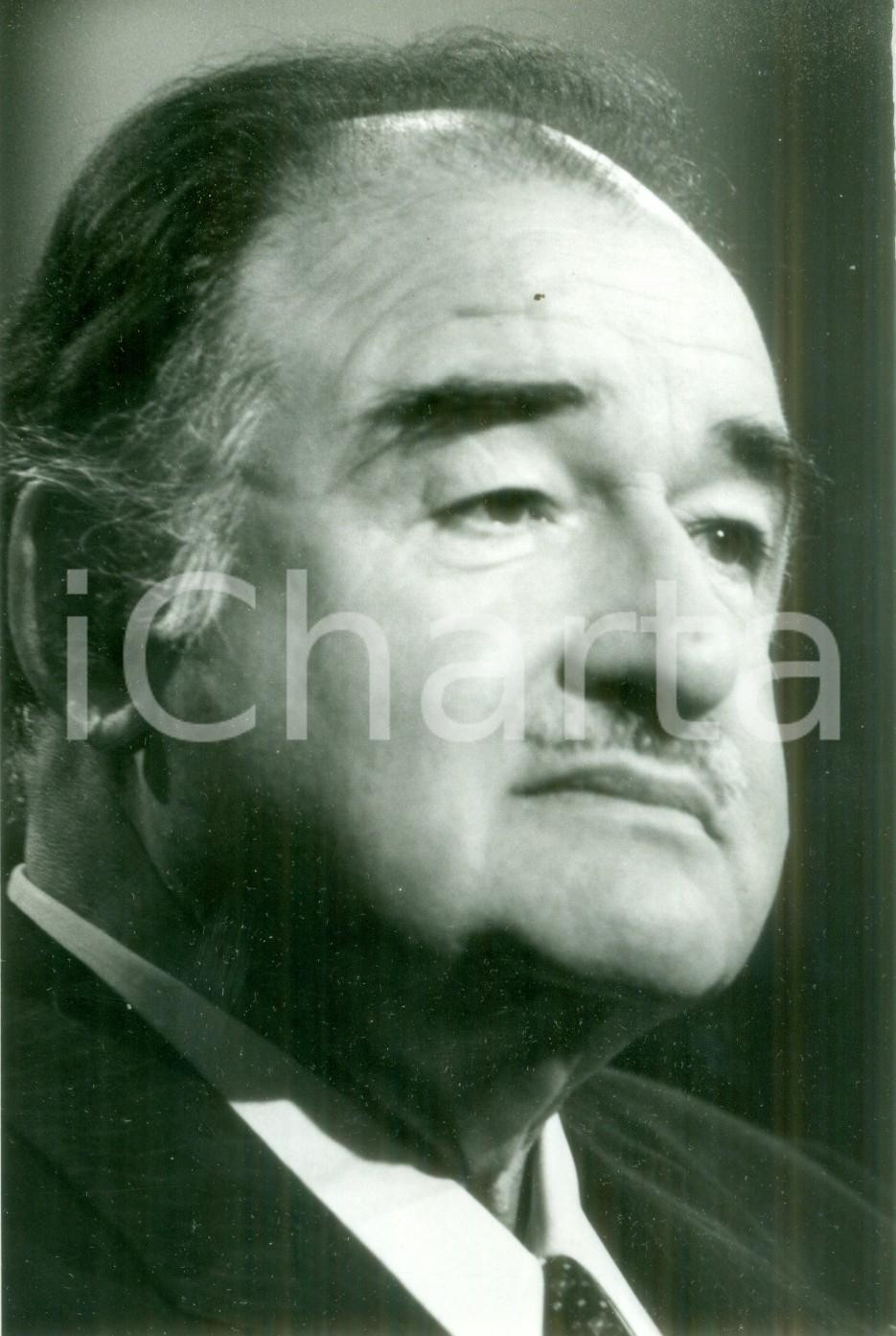 Fotografia d epoca originale 1986 PARIS FRANCE Alexandre DE MARENCHES ospite a Apostrophes Fotografia 1