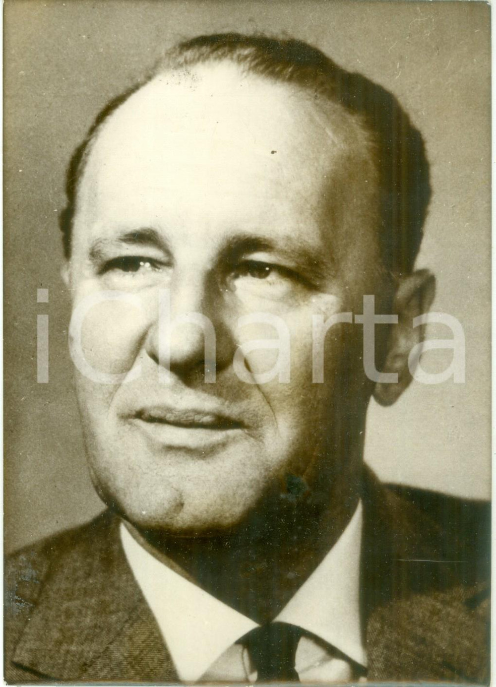 Fotografia d epoca originale 1956 BUDAPEST UNGHERIA Janos KADAR Presidente del Consiglio Fotografia 1