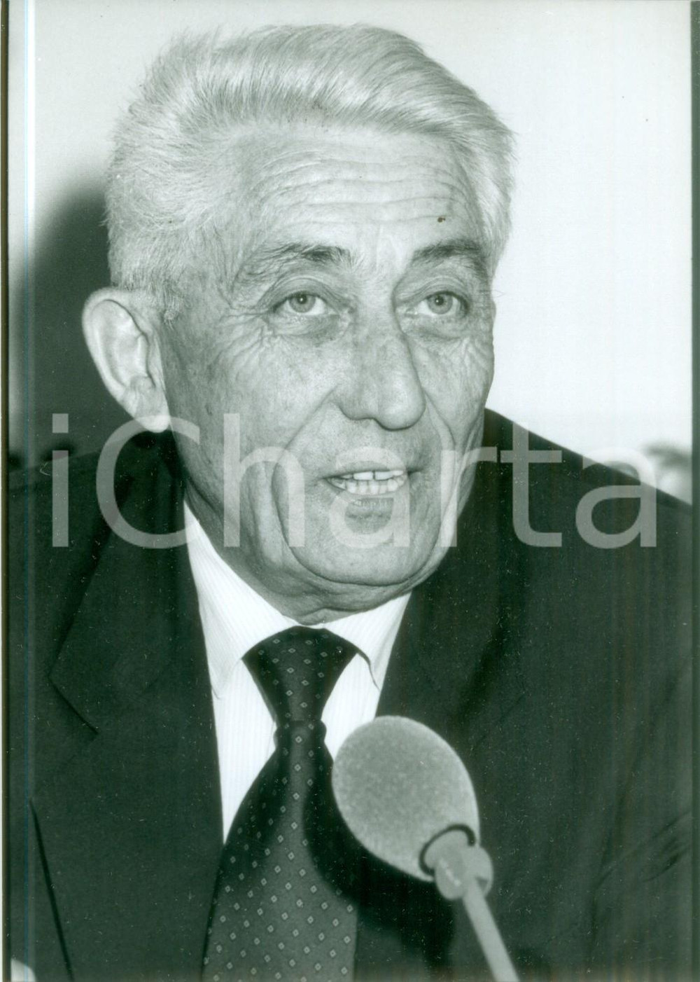 Fotografia d epoca originale 1987 PARIS Bernard PONS Ministre de l AmÃ©nagement du territoire Fotografia 1