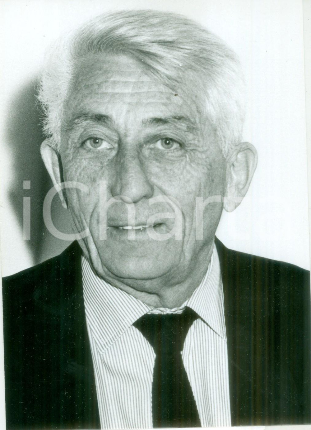 Fotografia d epoca originale 1995 PARIS Politico Bernard PONS Ministro dei Trasporti Fotografia 1