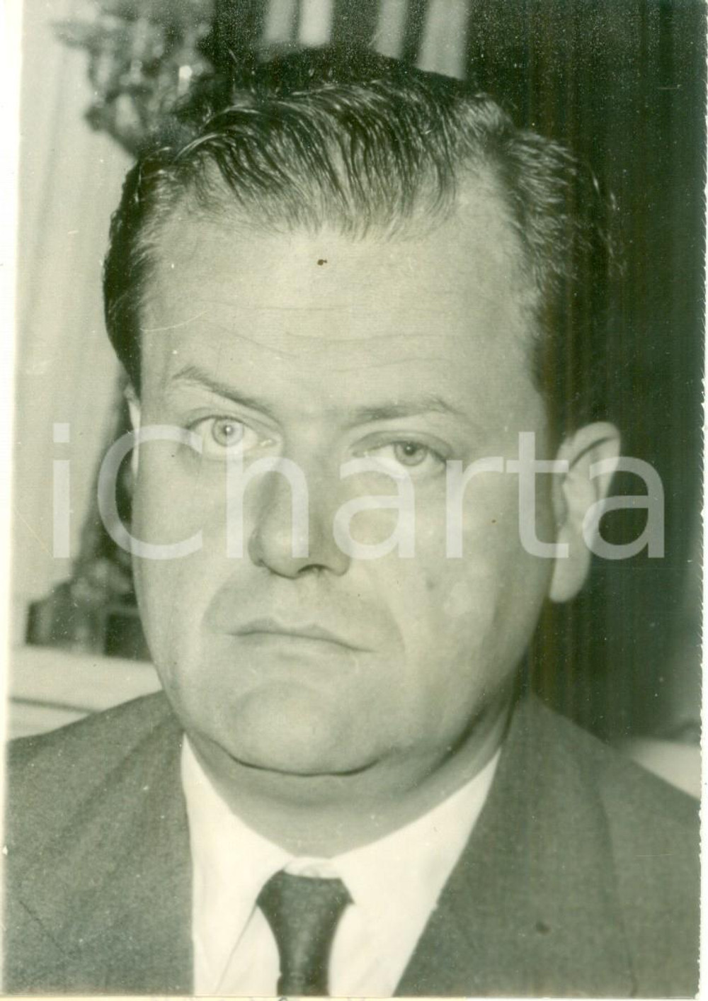 Fotografia d epoca originale 1969 PARIS Olivier GUICHARD nuovo membro del Governo POMPIDOU Fotografia 1