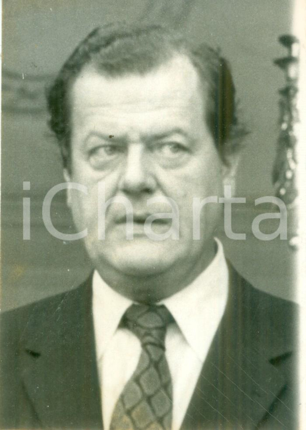 Fotografia d epoca originale 1974 PARIS Olivier GUICHARD candidato per la LOIRE ATLANTIQUE Fotografia 1