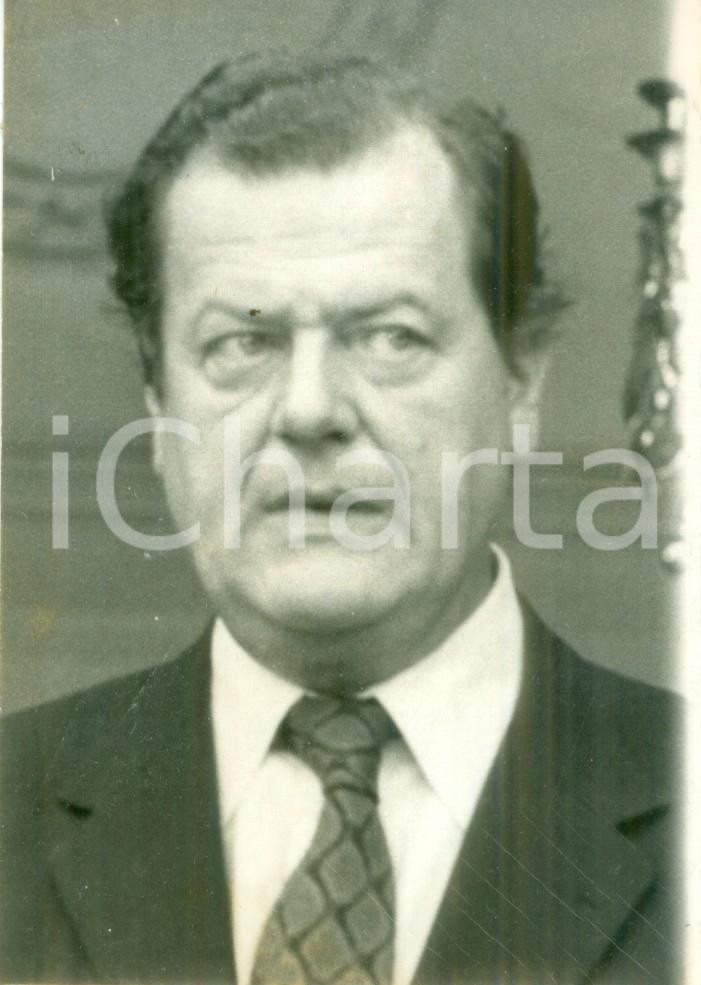Fotografia d epoca originale 1974 PARIS Olivier GUICHARD candidato per la LOIRE ATLANTIQUE Fotografia 1