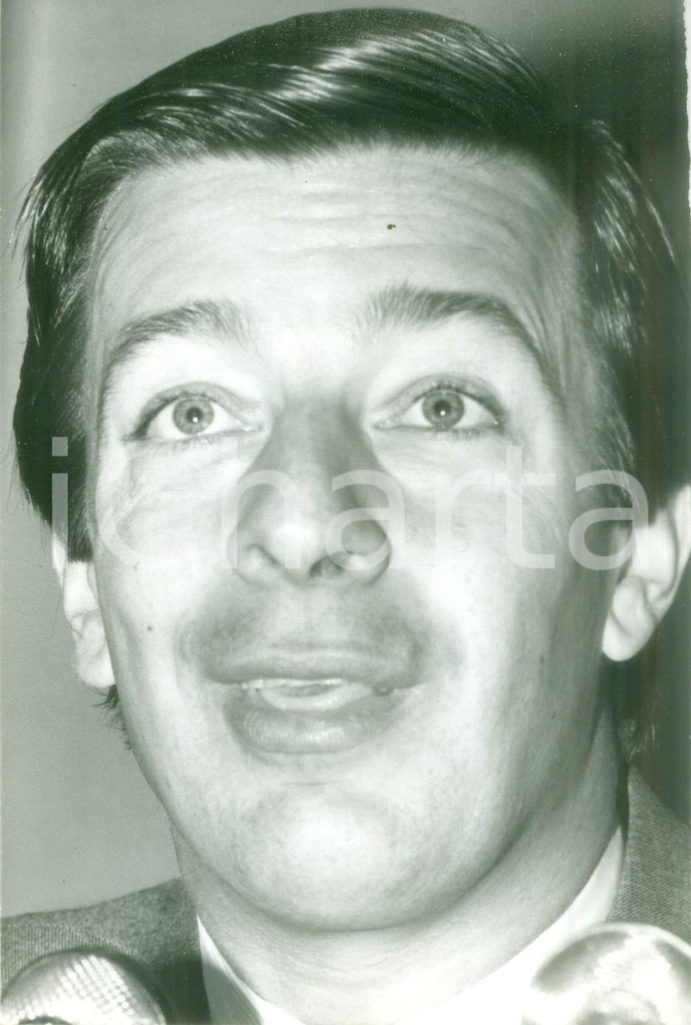 Fotografia d epoca originale 1989 PARIS Didier BARIANI candidato al ballottaggio per il sindaco Fotografia 1
