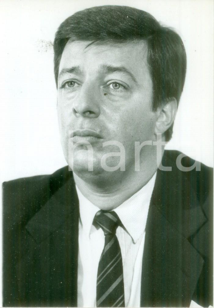Fotografia d epoca originale 1979 PARIS Didier BARIANI segretario generale del Parti Radical Fotografia 1