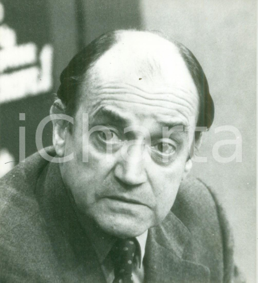 Fotografia d epoca originale 1980 ca MADRID Claude CHEYSSON Ministre Relations extÃ©rieures Fotografia 1