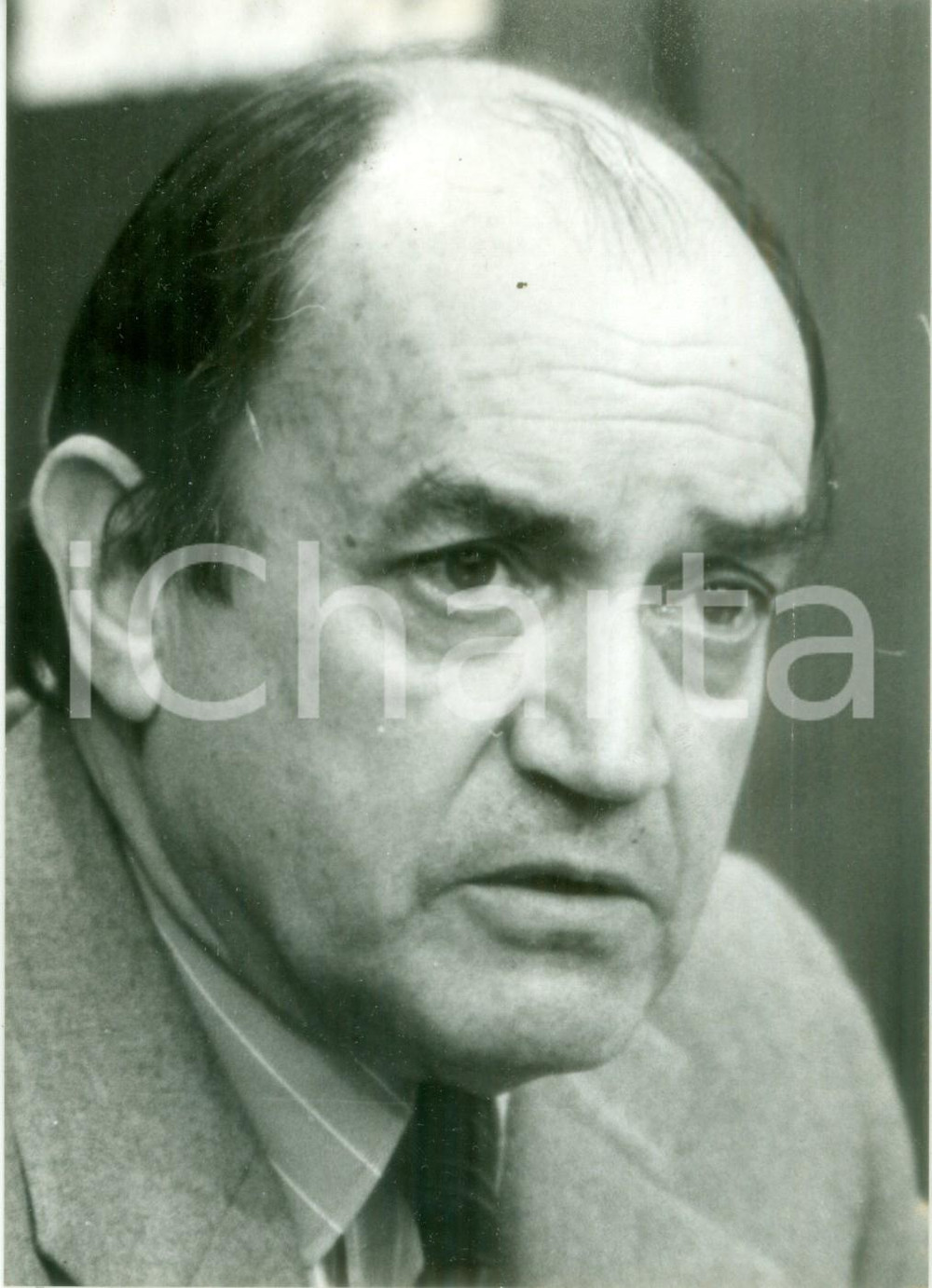 Fotografia d epoca originale 1981 ISRAELE Claude CHEYSSON in visita ufficiale Fotografia 1