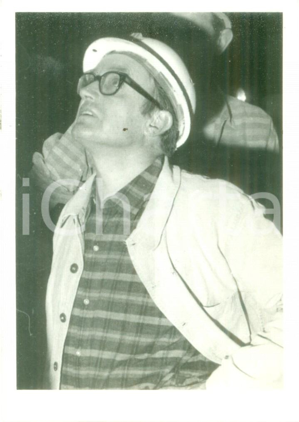 Fotografia d epoca originale 1970 ca PARIS Politico Claude CHEYSSON in tenuta sportiva Fotografia 1