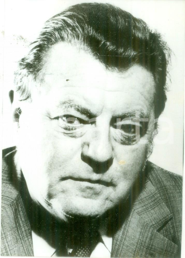 Fotografia d epoca originale 1979 GERMANIA Politico Franz Josef STRAUSS Ritratto Fotografia 1