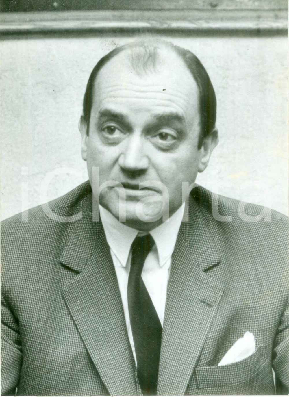 Fotografia d epoca originale 1980 ca PARIS Claude CHEYSSON direttore dell EMC Fotografia 1