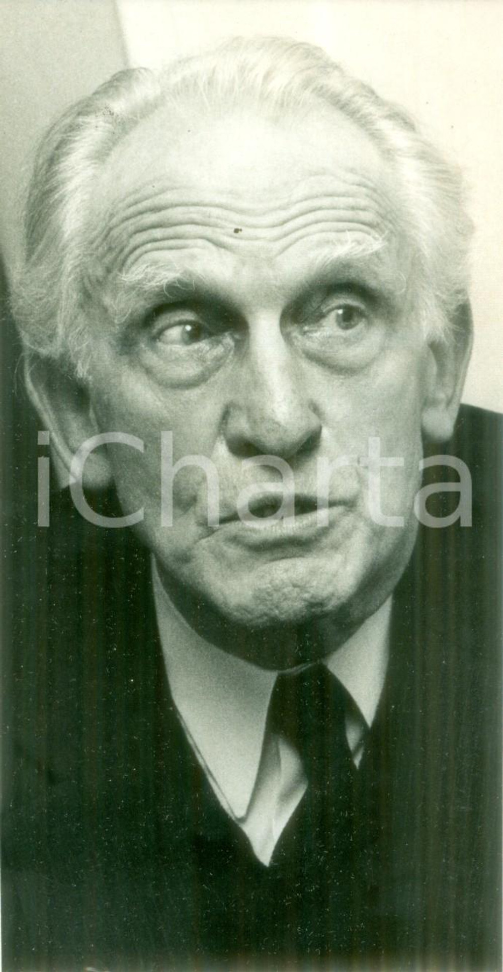 Fotografia d epoca originale 1985 ca PARIS Ritratto del medico Paul MILLIEZ Fotografia 1