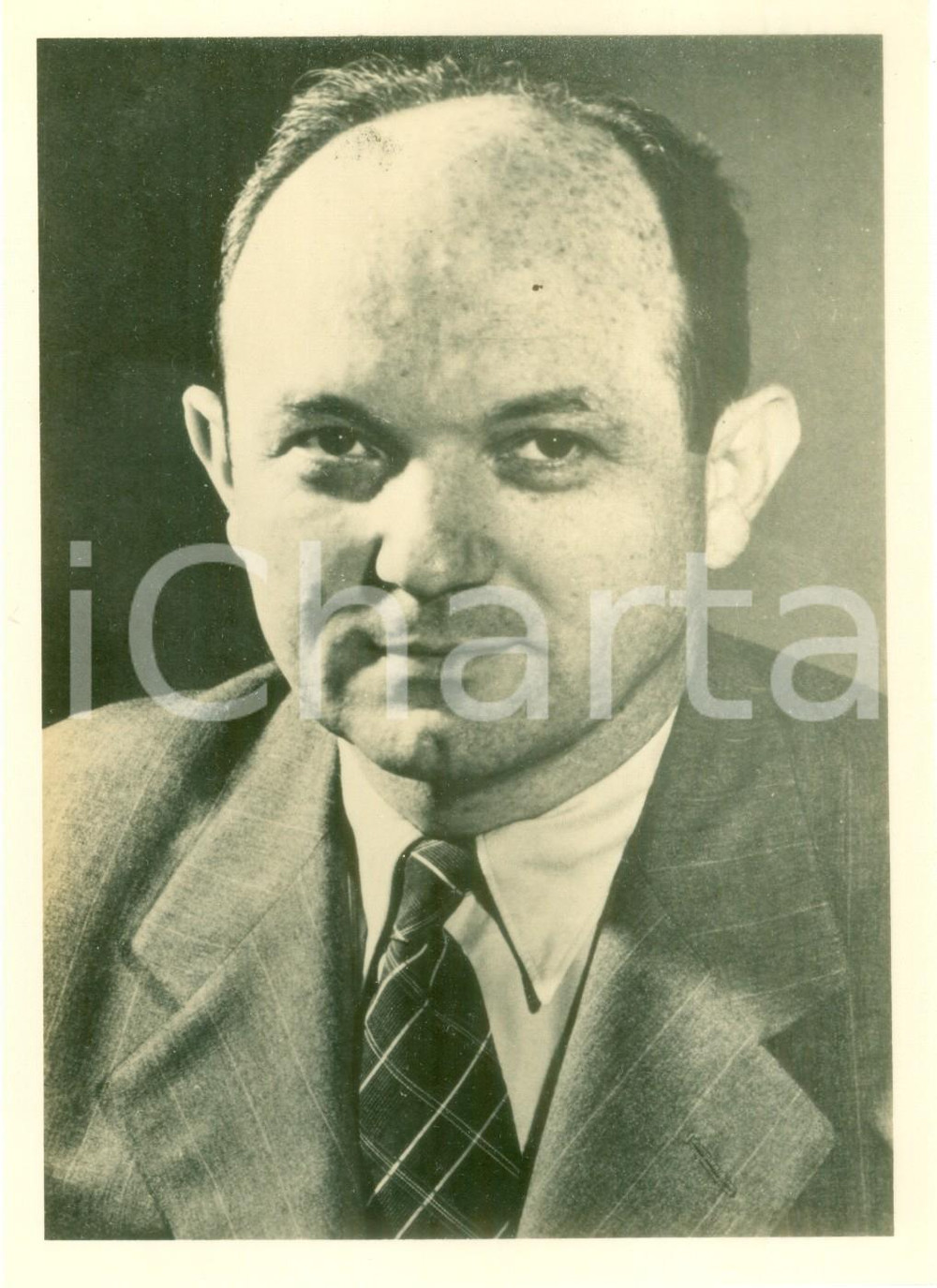 Fotografia d epoca originale 1945 USA Dean RUSK Assistant Secretary of State for United Nations Affairs Foto 1