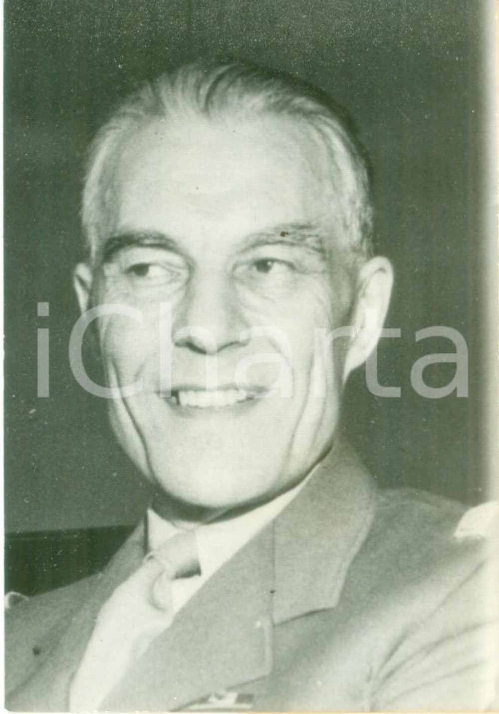 Fotografia d epoca originale 1953 PARIS Generale Paul ELY Capo di Stato Maggiore Fotografia 1