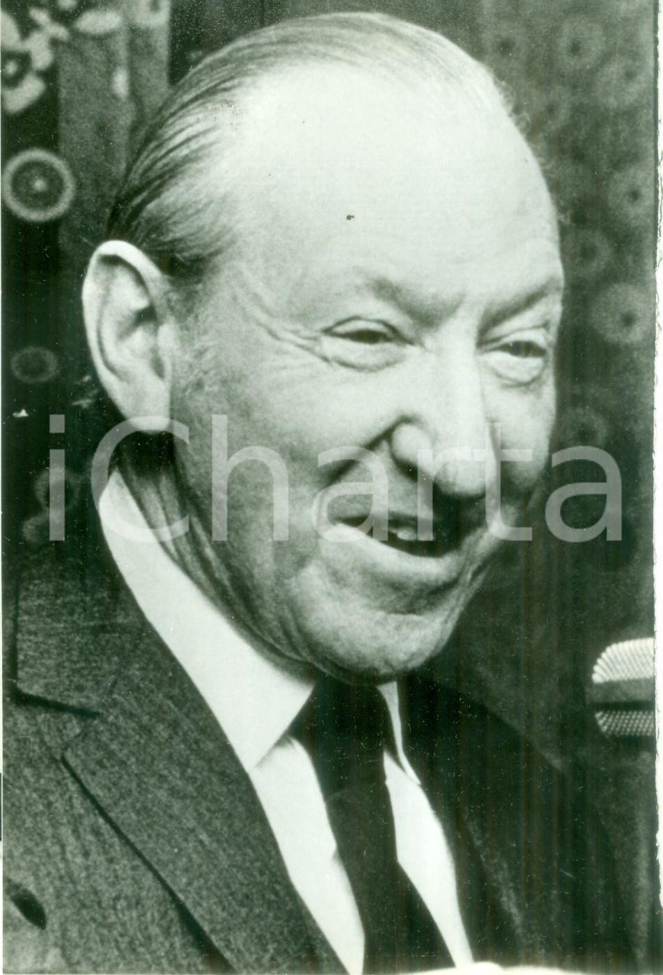 Fotografia d epoca originale 1988 PARIS Kurt WALDHEIM Segretario Generale dell ONU Fotografia 1
