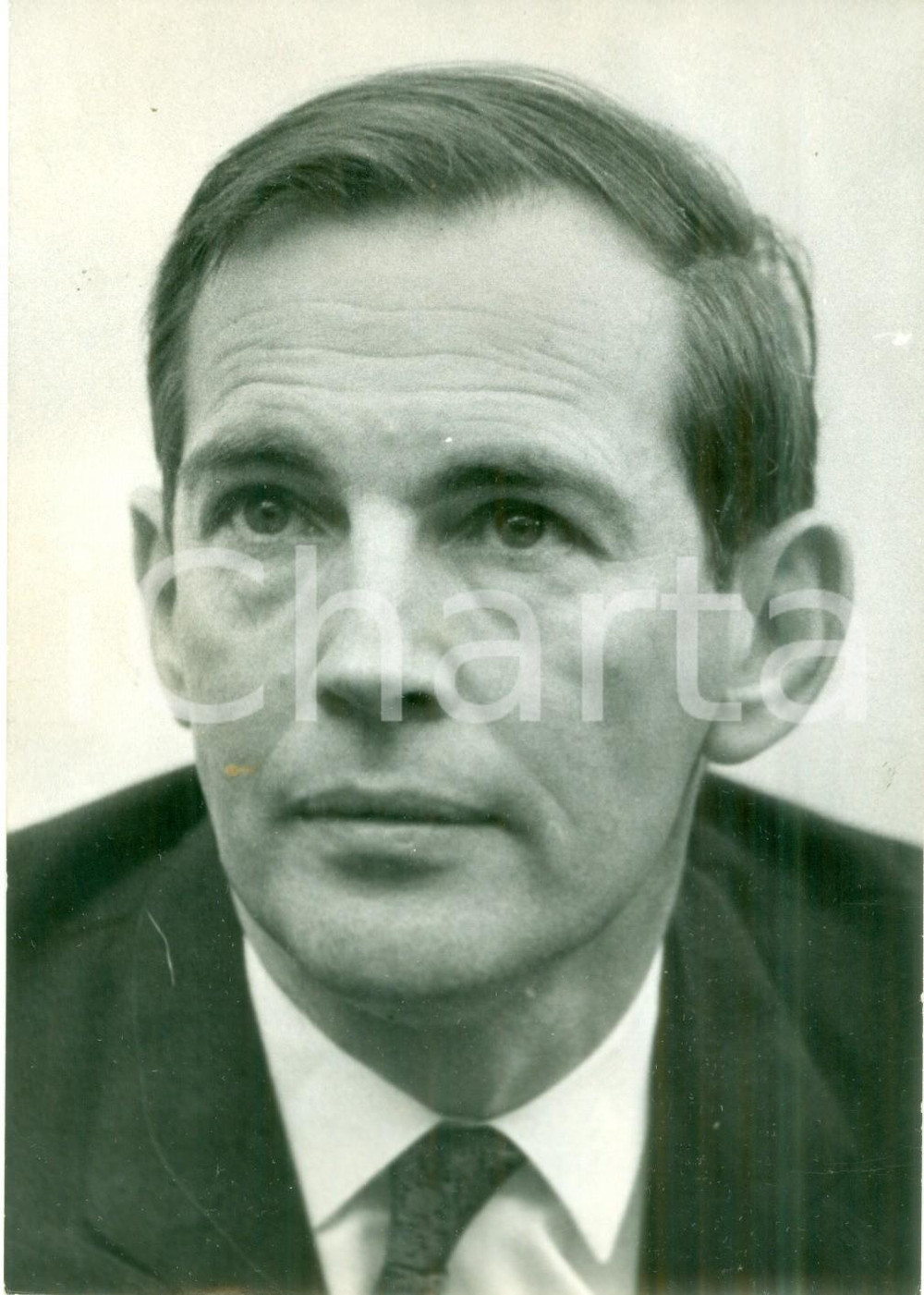 Fotografia d epoca originale 1975 ca PARIS Chirurgo Christian BARNARD in un occasione pubblica Foto 1