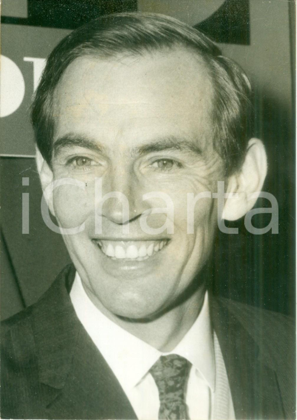 Fotografia d epoca originale 1975 ca PARIS Chirurgo Christian BARNARD in un occasione pubblica Fotografia 1